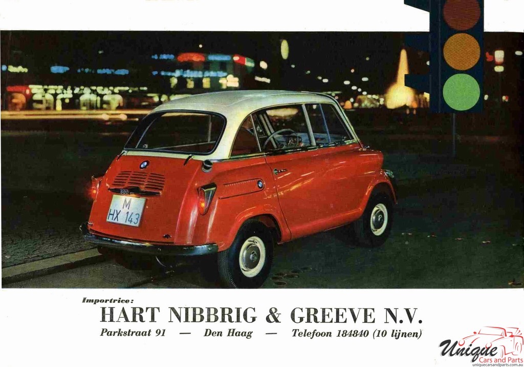 1957 BMW 600 Brochure Page 9